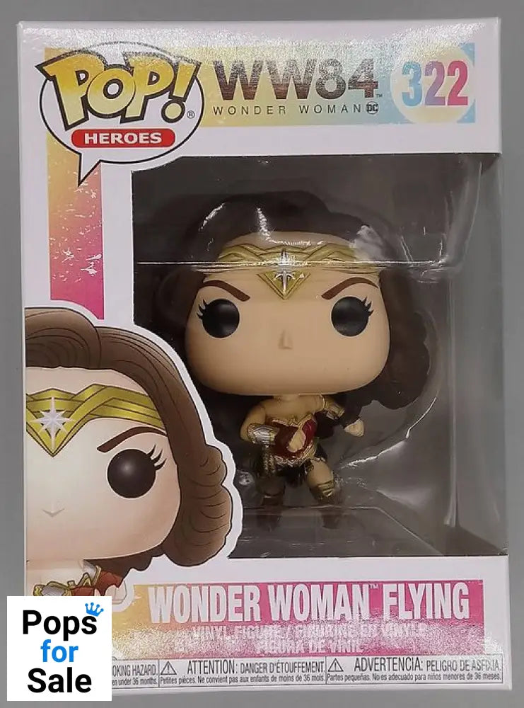 322 Wonder Woman Flying - DC WW84 Funko POP