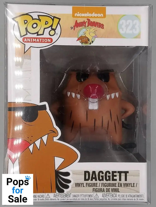 #323 Daggett - Nickelodeon: The Angry Beavers Funko POP - PopsforSale.co.uk