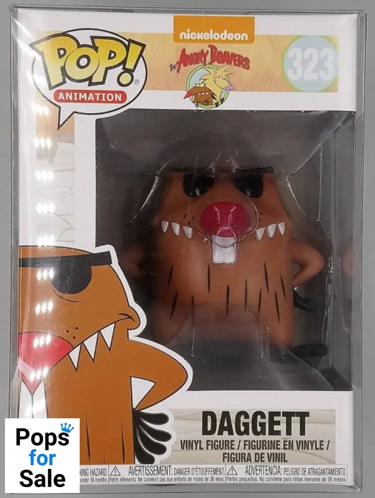 #323 Daggett - Nickelodeon: The Angry Beavers Funko POP