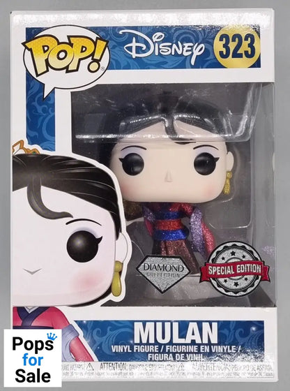 #323 Mulan (Gown) - Diamond - Disney Mulan Funko POP