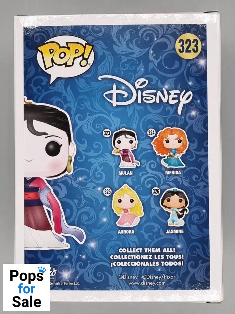#323 Mulan (Gown) - Diamond - Disney Mulan Funko POP