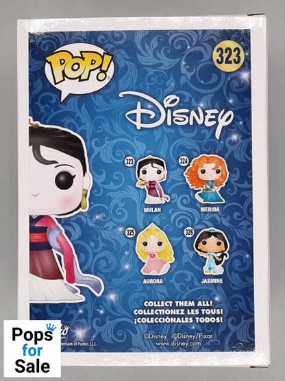 #323 Mulan (Gown) - Diamond - Disney Mulan Funko POP