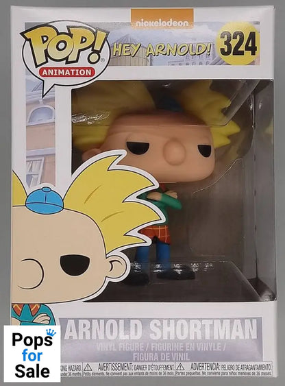 #324 Arnold Shortman - Nickelodeon Hey Arnold! - Damaged Box Funko POP