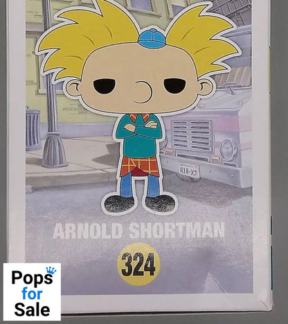 #324 Arnold Shortman - Nickelodeon Hey Arnold! - Damaged Box Funko POP