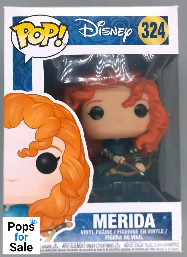 #324 Merida (Gown) - Disney Brave Funko POP