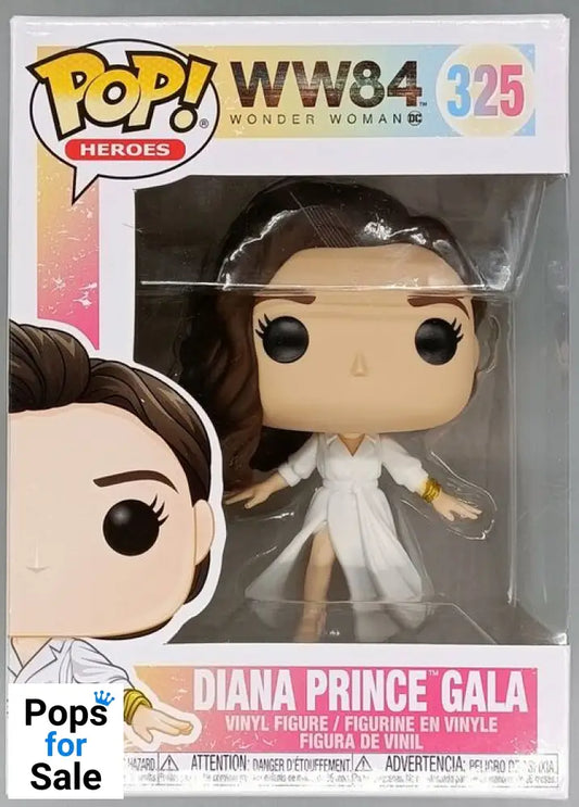 325 Diana Prince Gala - DC - Wonder Woman WW84 - Box Damaged Funko POP