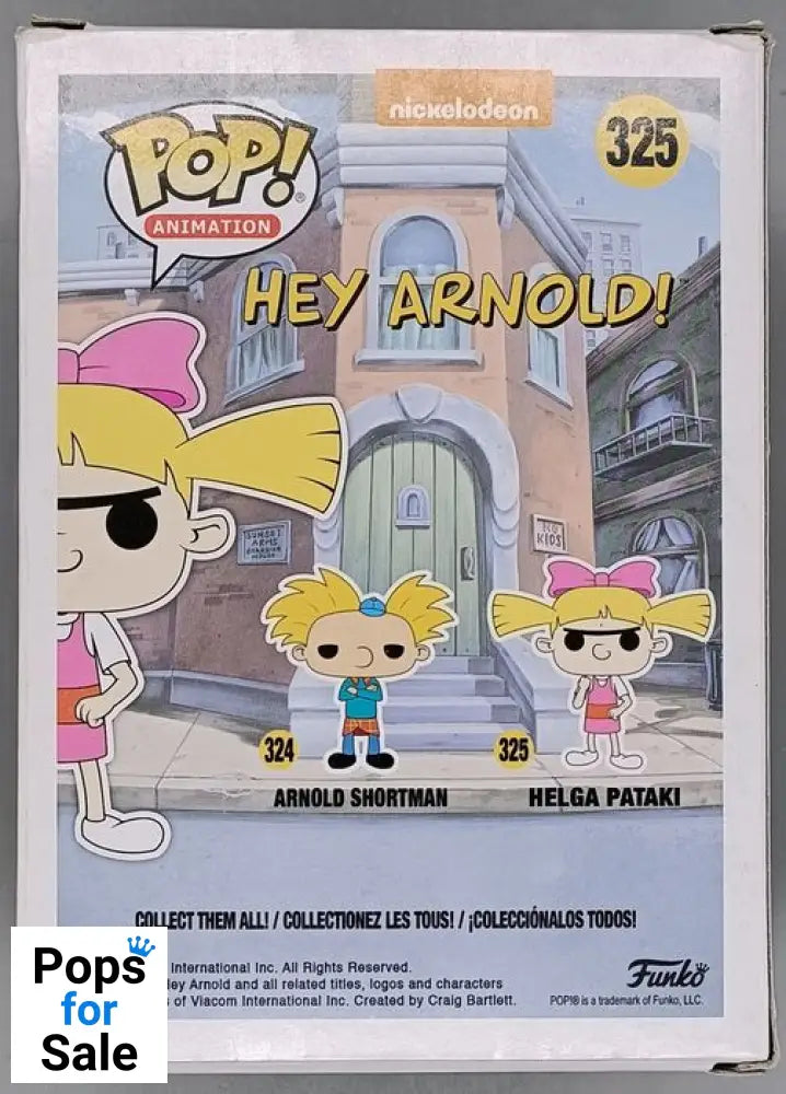 #325 Helga Pataki - Nickelodeon Hey Arnold! - Box Damaged Funko POP