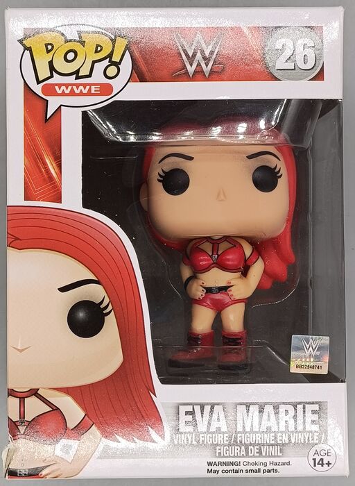 #26 Eva Marie - WWE - Box Damaged Funko POP