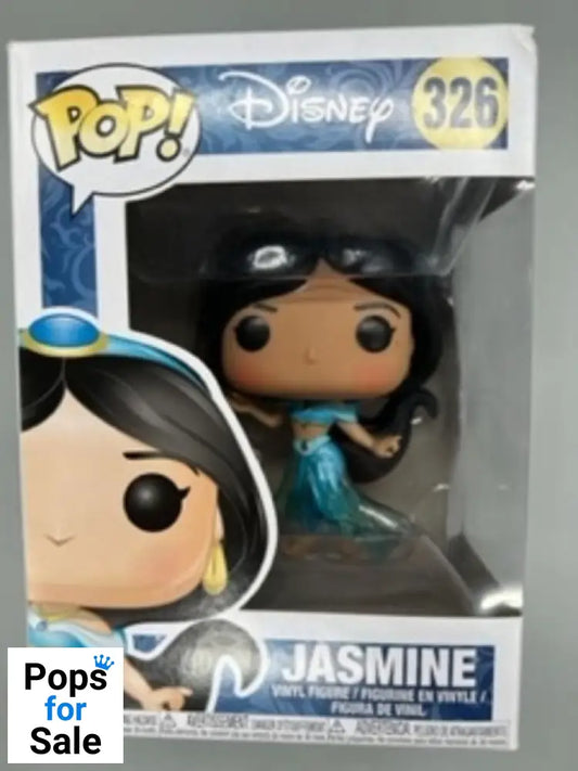 326 Jasmine (Gown) - Disney Aladdin - Box Damaged Funko POP