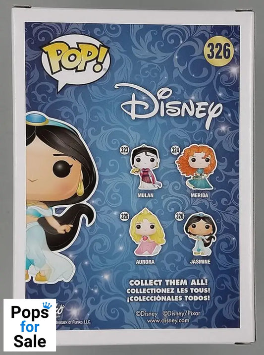 326 Jasmine (Gown) - Disney Aladdin Funko POP