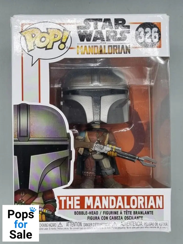 #326 The Mandalorian - Star Wars The Mandalorian Box Damaged Funko POP