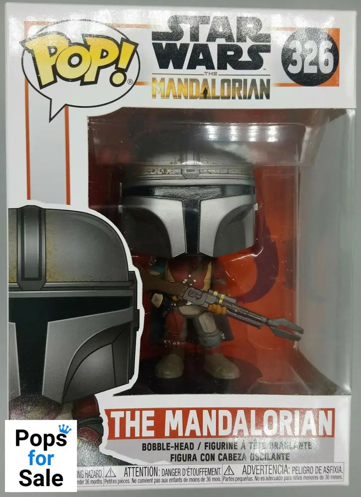 #326 The Mandalorian - Star Wars The Mandalorian Funko POP - PopsforSale.co.uk