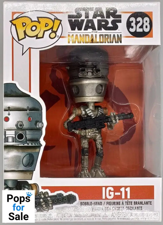 328 IG-11 - Star Wars The Mandalorian - Box Damaged Funko POP