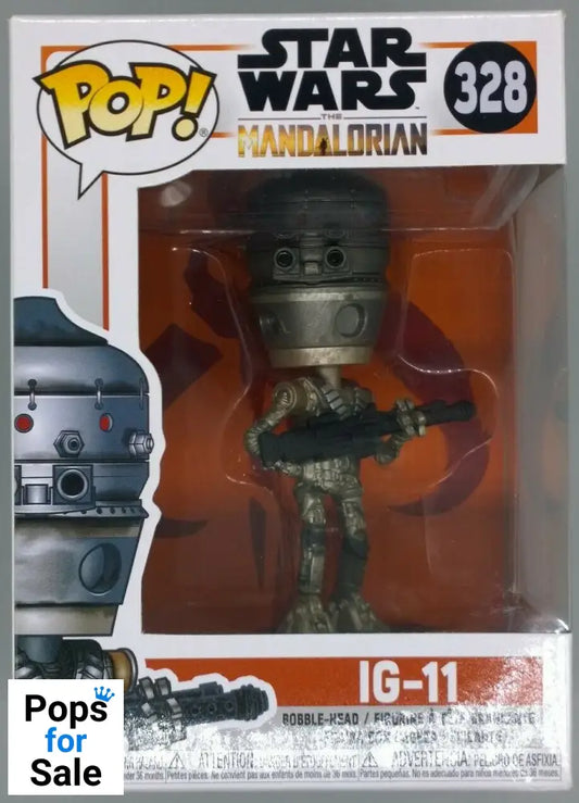 #328 IG-11 - Star Wars The Mandalorian Funko POP - PopsforSale.co.uk