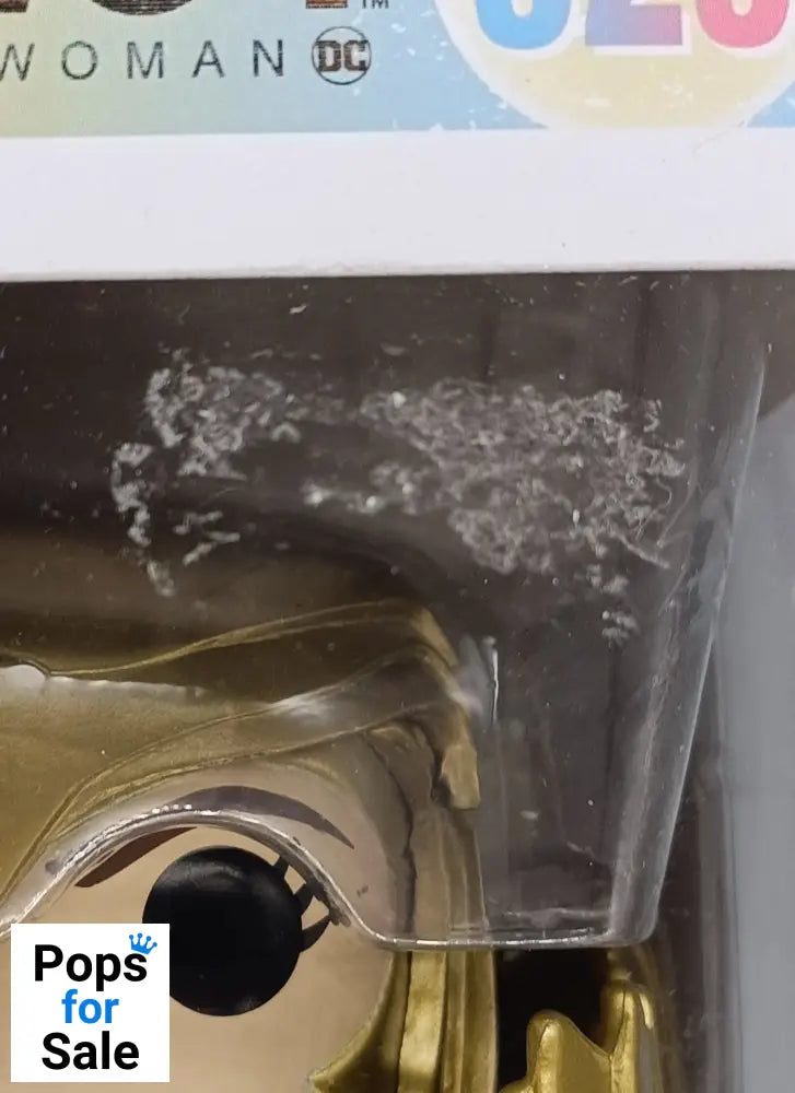 329 Wonder Woman (Golden Armor Shield) - DC - WW84 - Funko POP - Box Damaged