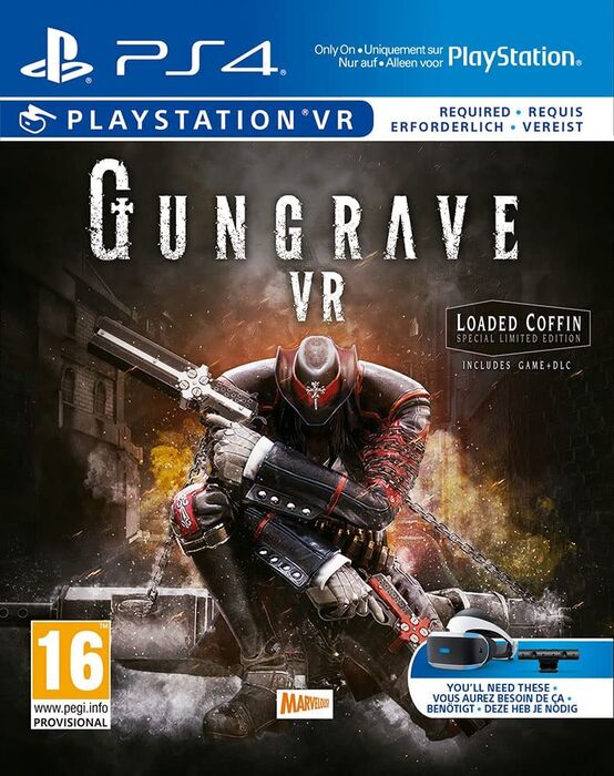 Gungrave VR Loaded Coffin Special Limited Edition for Playstation 4 (PS4) - [NEW]