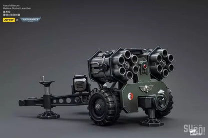 Warhammer 40K 1/18 Scale Astra Militarum Ordnance Team with Malleus Rocket Launcher Scale Figures