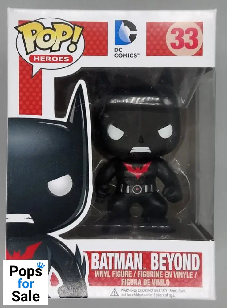 #33 Batman Beyond - DC Comics Funko POP - PopsforSale.co.uk