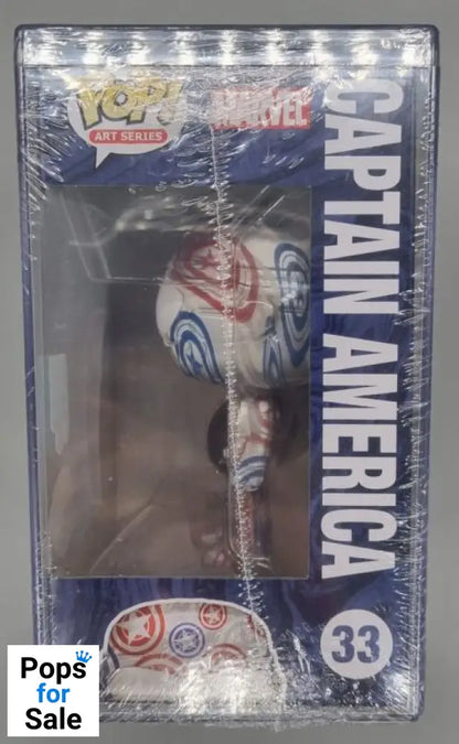 #33 Captain America (Falcon) - Art Series - NEW Funko POP