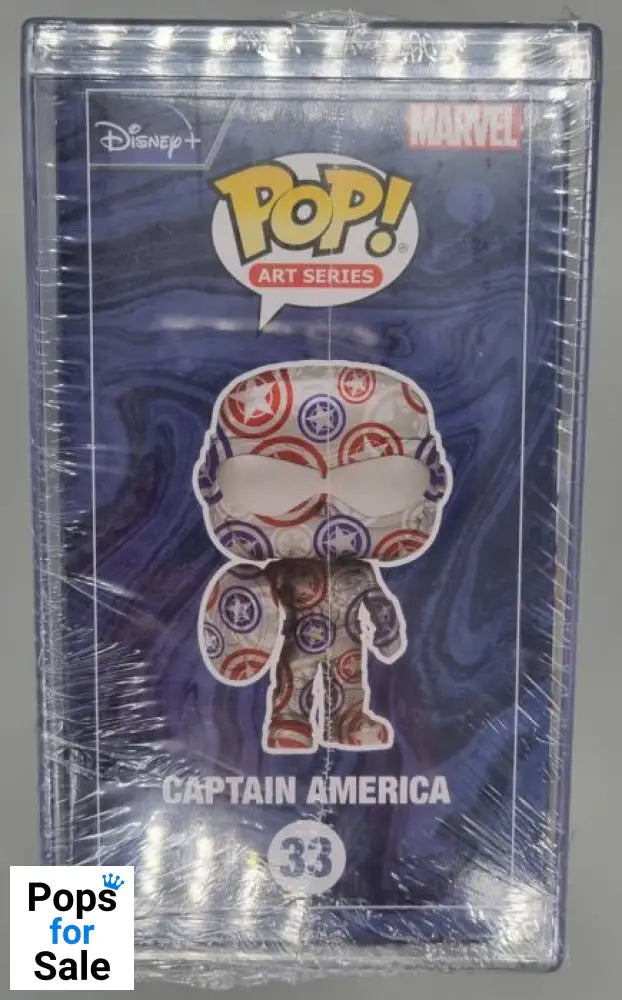 #33 Captain America (Falcon) - Art Series - NEW Funko POP - PopsforSale.co.uk