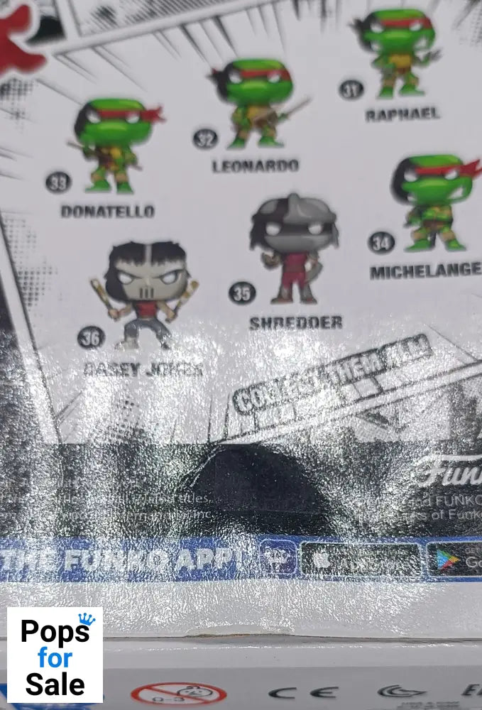 33 Donatello - TMNT Teenage Mutant Ninja Turtles - Funko POP - Box Damaged