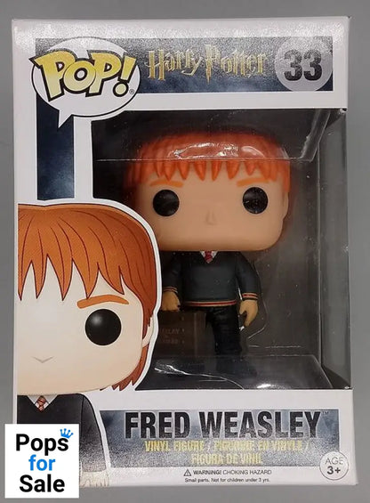 33 Fred Weasley - Harry Potter - Box Damaged Funko POP