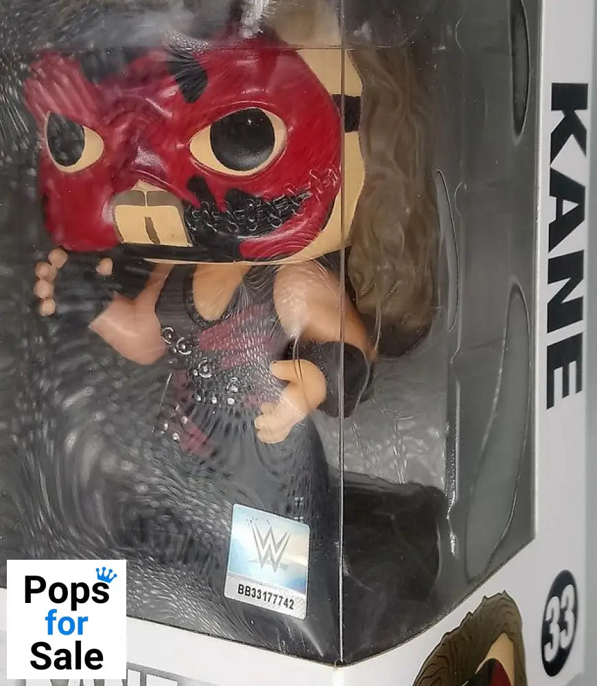 #33 Kane - WWE - Box Damaged Funko POP - PopsforSale.co.uk