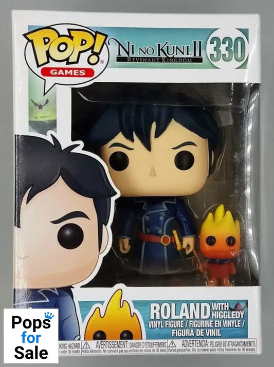 #330 Roland (with Higgledy) - Ni No Kuni II Funko POP - PopsforSale.co.uk