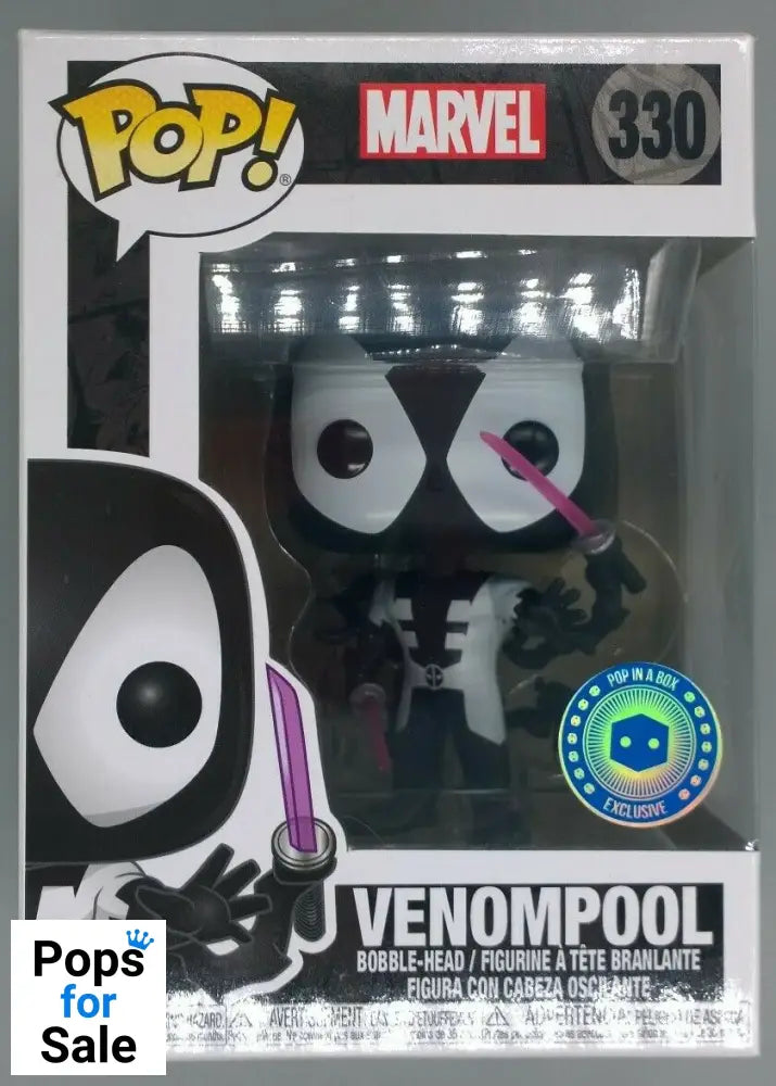 #330 Venompool (Back in Black) - Marvel - Exclusive Funko POP - PopsforSale.co.uk