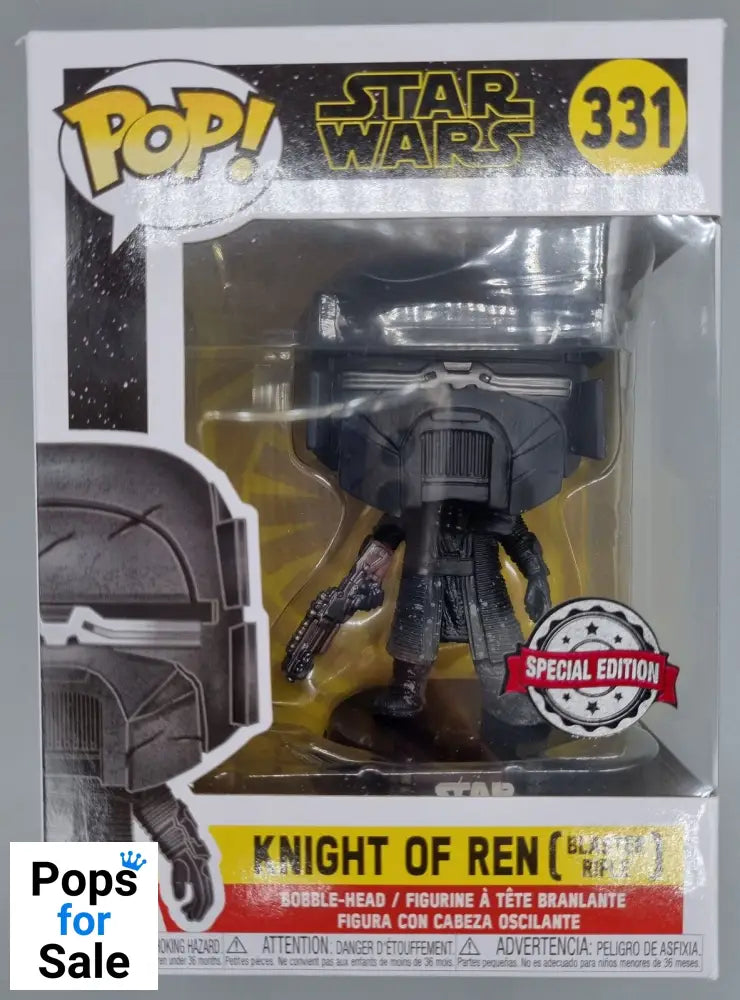 #331 Knight of Ren (Blaster Rifle) - Star Wars Funko POP - PopsforSale.co.uk