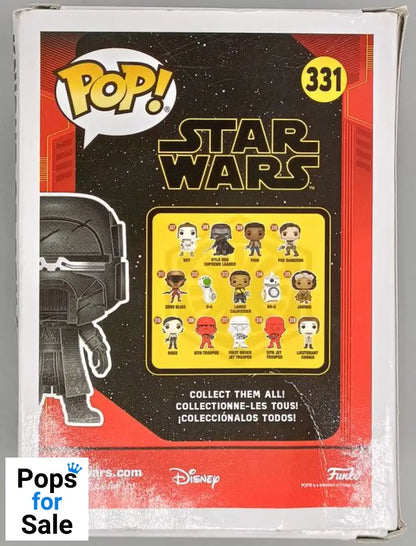 331 Knight of Ren (Blaster Rifle) - Star Wars - Funko POP - Box Damaged