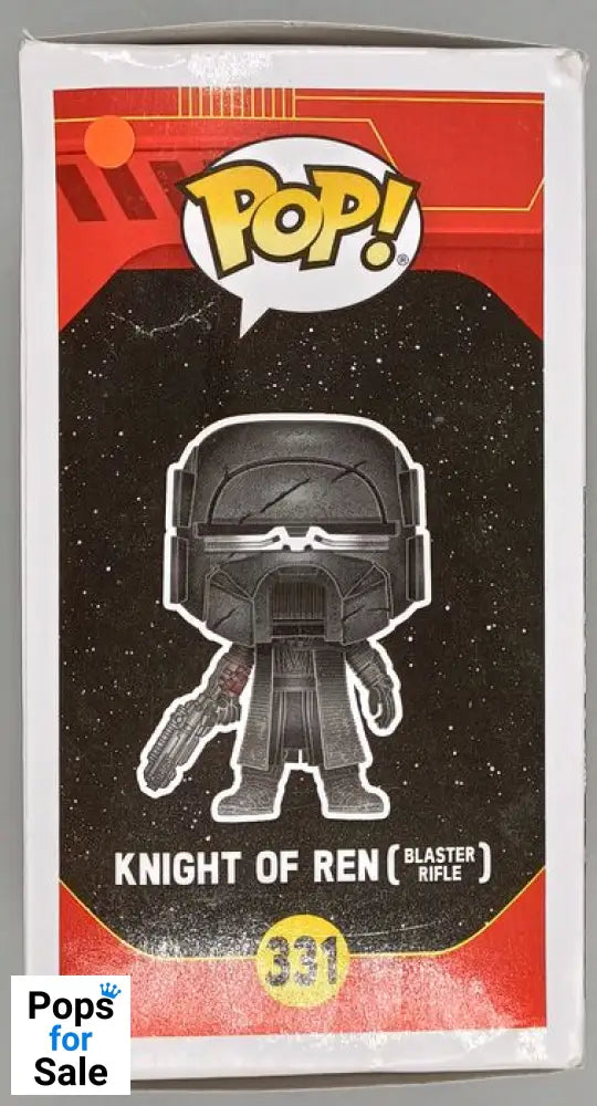 331 Knight of Ren (Blaster Rifle) - Star Wars - Funko POP - Box Damaged