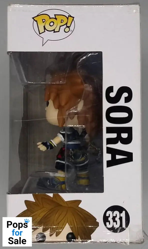 331 Sora - Disney Kingdom Hearts Funko POP - Damaged Box