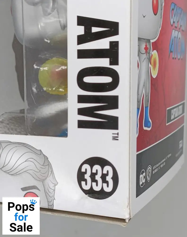 #333 Captain Atom - DC Super Heroes - 2020 Con - Box Damaged Funko POP - PopsforSale.co.uk