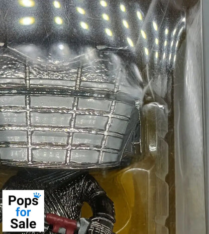 #333 Knight of Ren (Scythe Hematite) Chrome Star Wars Box Damaged Funko POP - PopsforSale.co.uk