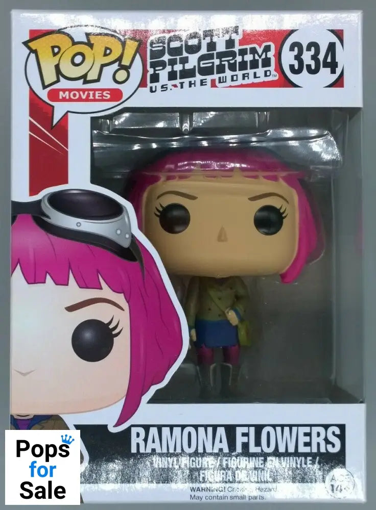 #334 Ramona Flowers - Scott Pilgrim vs The World Funko POP - PopsforSale.co.uk