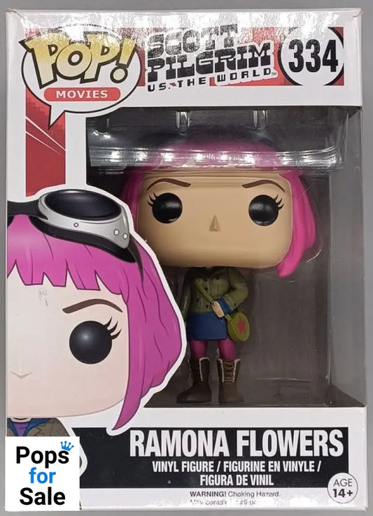 334 Ramona Flowers - Scott Pilgrim vs The World- Funko POP - Box Damaged