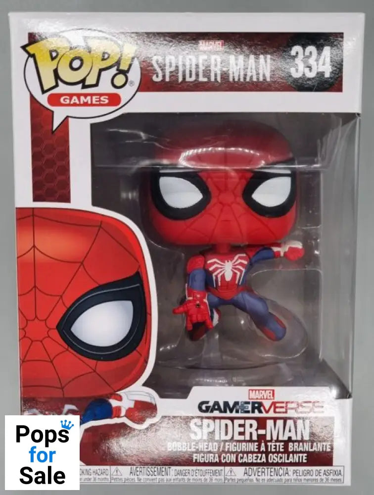 #334 Spider-Man - Marvel Gamerverse Funko POP - PopsforSale.co.uk