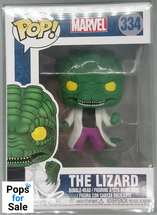 #334 The Lizard - Marvel Spider-man Funko POP - PopsforSale.co.uk