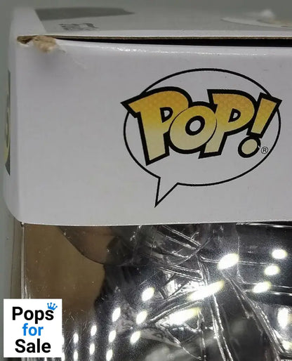 #335 Knight of Ren (Heavy Blade- Hematite) Chrome Star Wars Box Damaged Funko POP