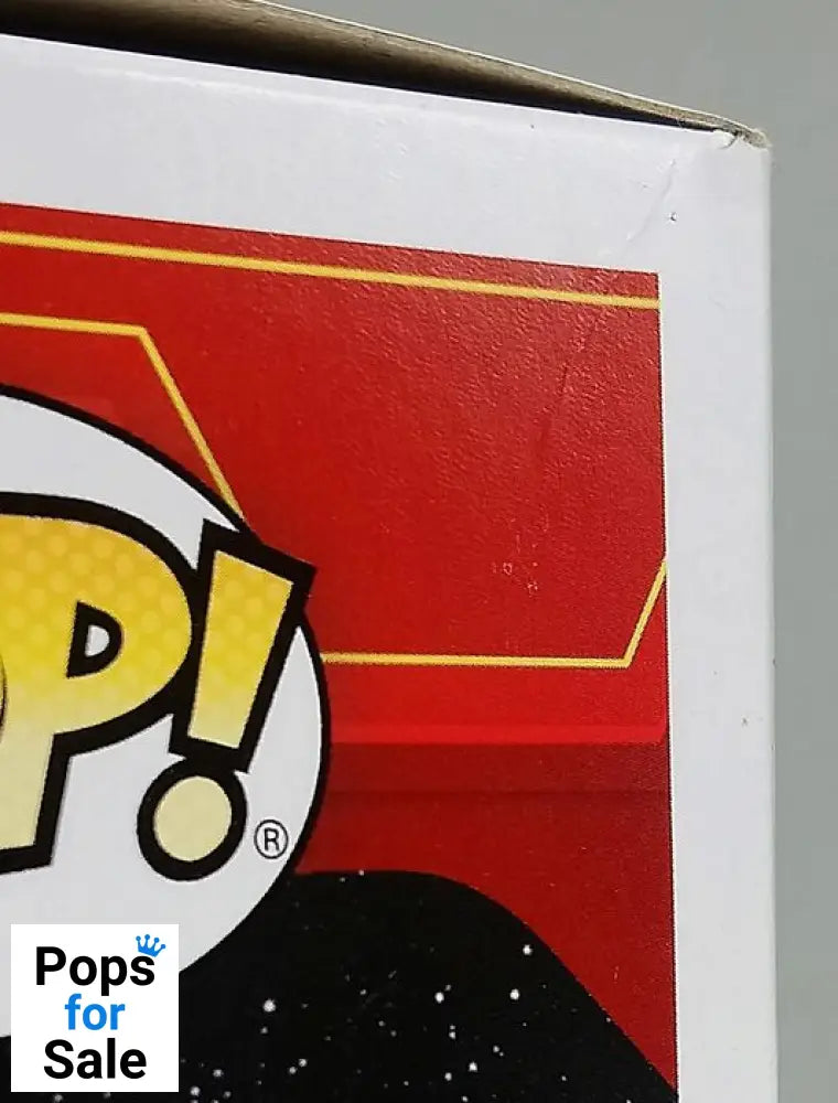 #335 Knight of Ren (Heavy Blade- Hematite) Chrome Star Wars Box Damaged Funko POP