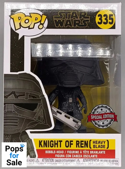 335 Knight of Ren (Heavy Blade) - Star Wars - Funko POP - Box Damaged