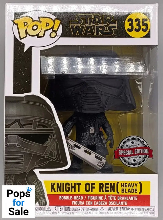 335 Knight of Ren (Heavy Blade) - Star Wars - Funko POP - Box Damaged