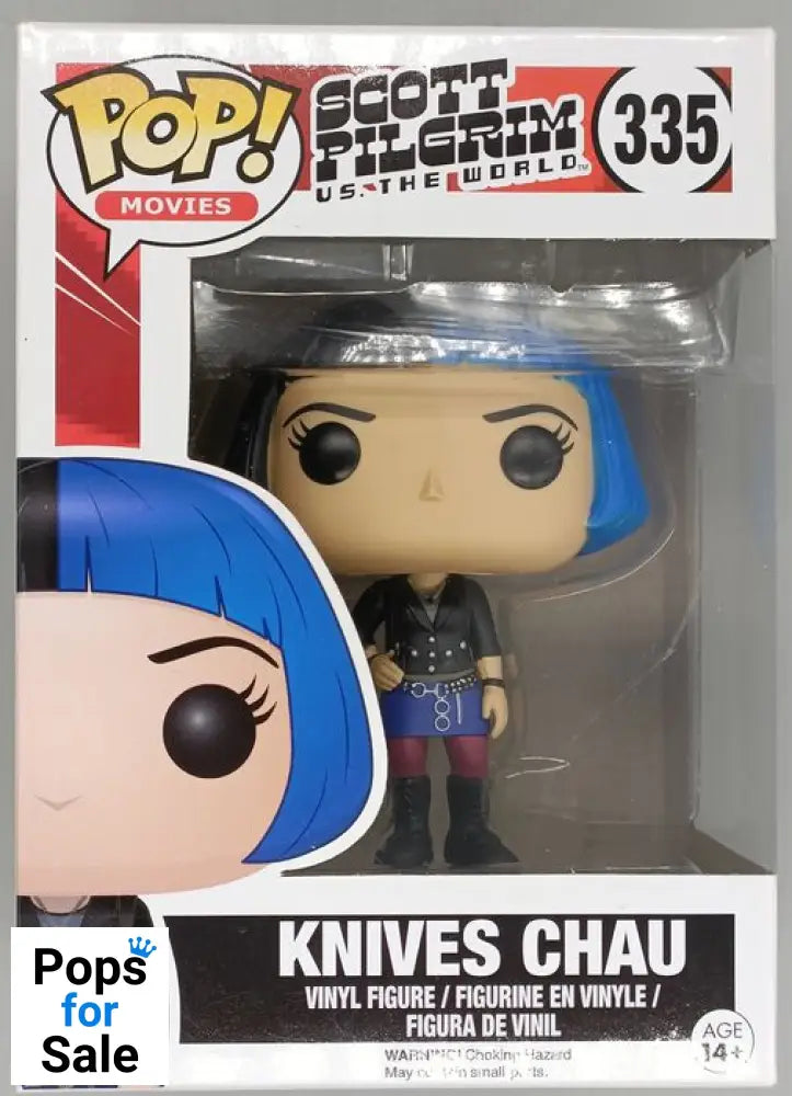 #335 Knives Chau - Scott Pilgrim Vs The World - Box Damaged Funko POP - PopsforSale.co.uk