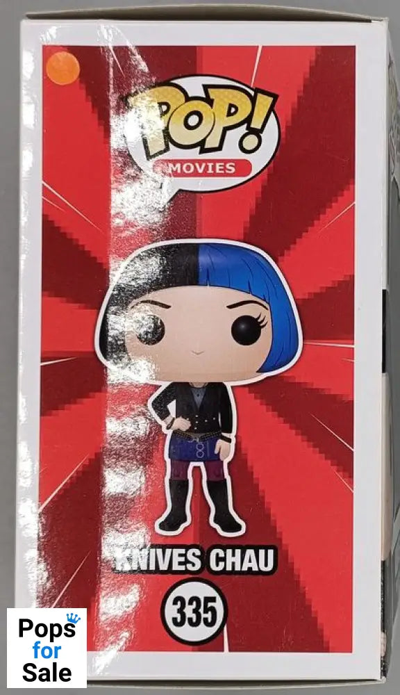 #335 Knives Chau - Scott Pilgrim Vs The World - Box Damaged Funko POP - PopsforSale.co.uk