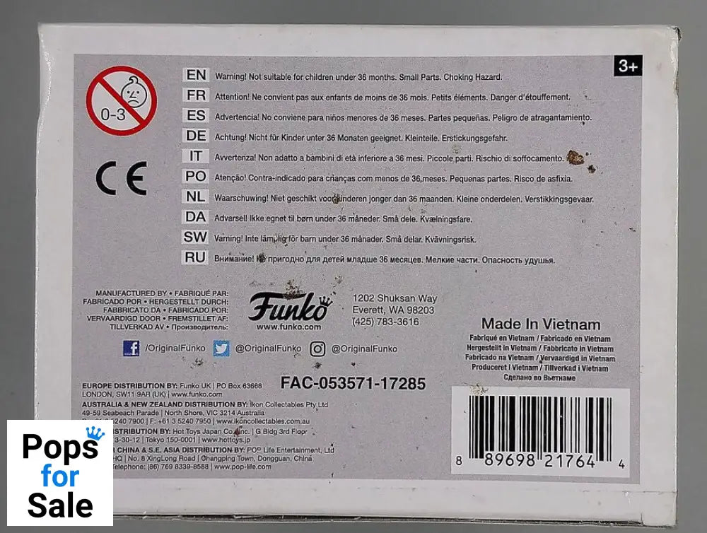 335 Shadow Heartless - Disney Kingdom Hearts Funko POP - Damaged Box