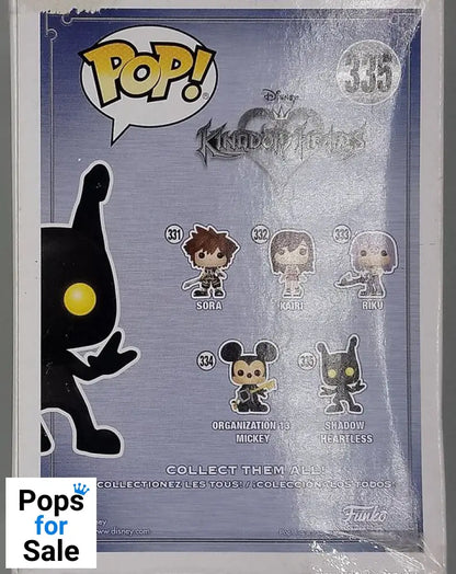 335 Shadow Heartless - Disney Kingdom Hearts Funko POP - Damaged Box