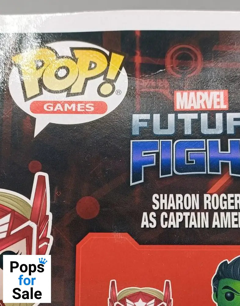 335 Sharon Rogers (as Captain America) Marvel Future - Box Damaged Funko POP