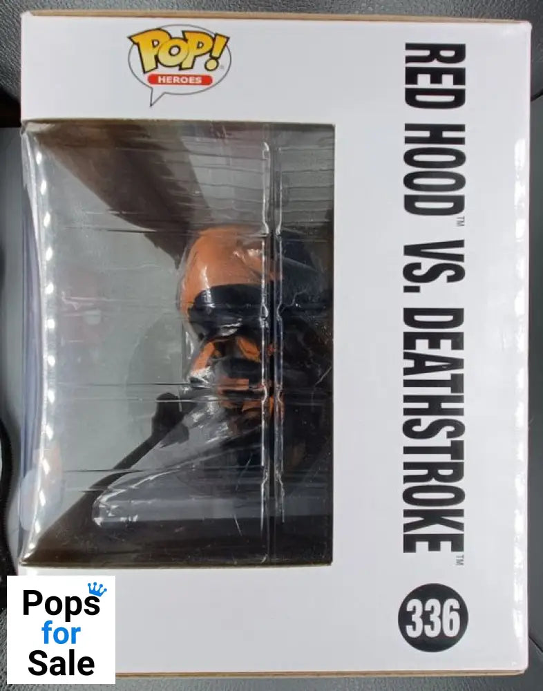 336 Red Hood vs. Deathstroke 30-000 Ltd - Box Damaged Funko POP