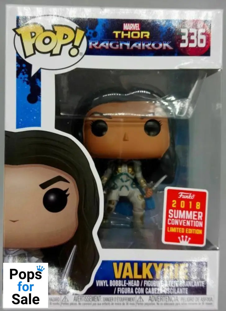 #336 Valkyrie (Hero) - Marvel Thor Ragnarok 2018 Con Funko POP - PopsforSale.co.uk